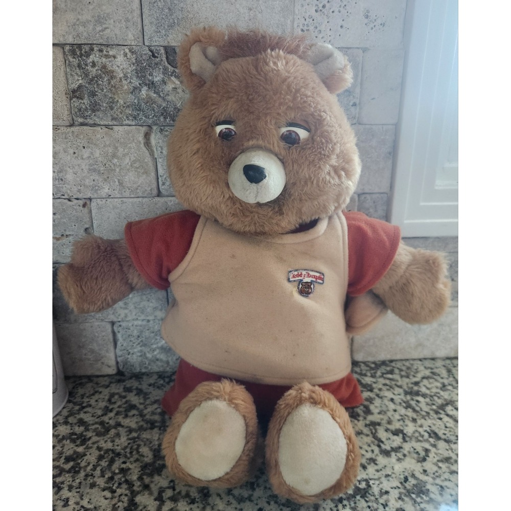 Teddy Ruxpin Worlds Of Wonder Vintage 1985 ** For parts ** W The Airship Tape